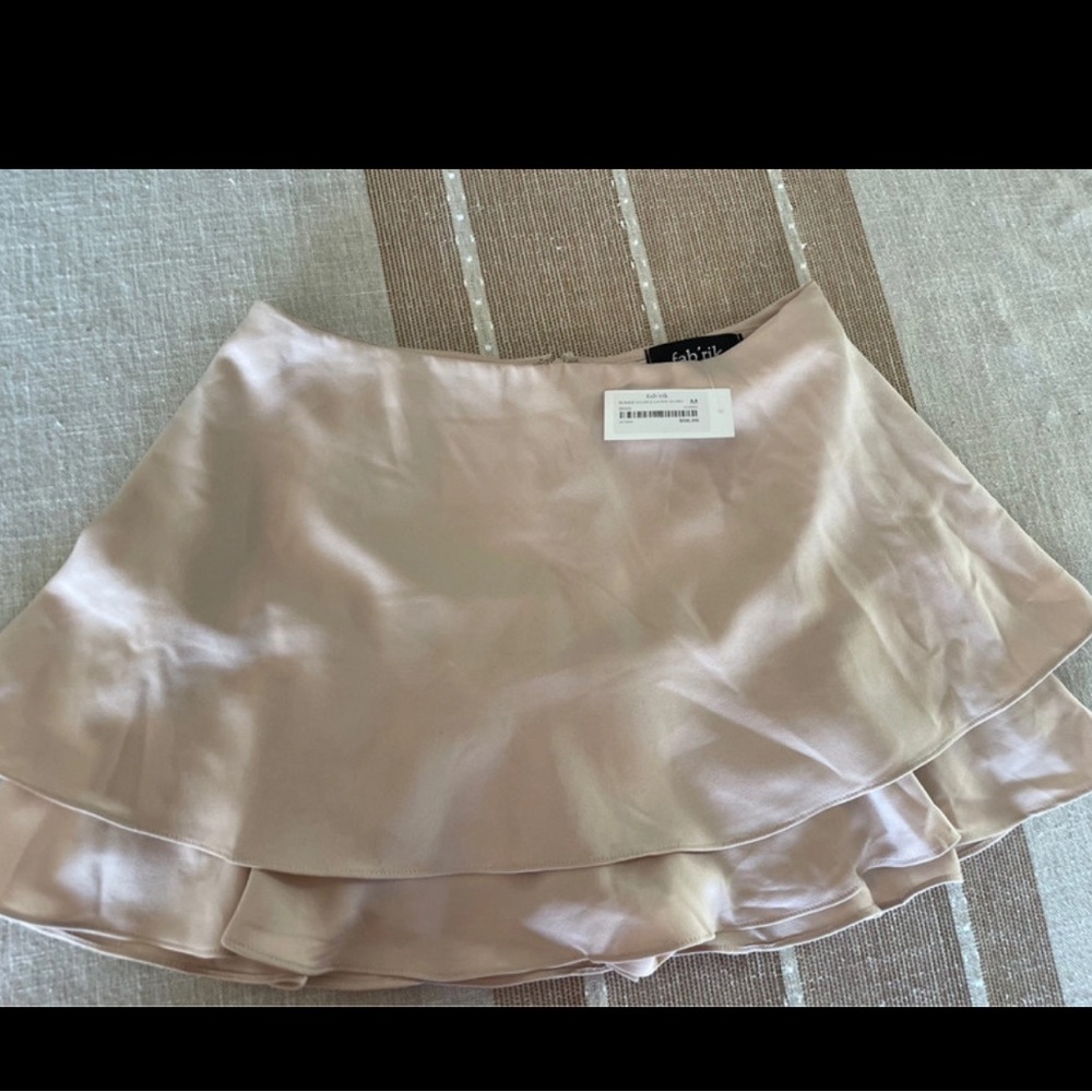 Beige skirt